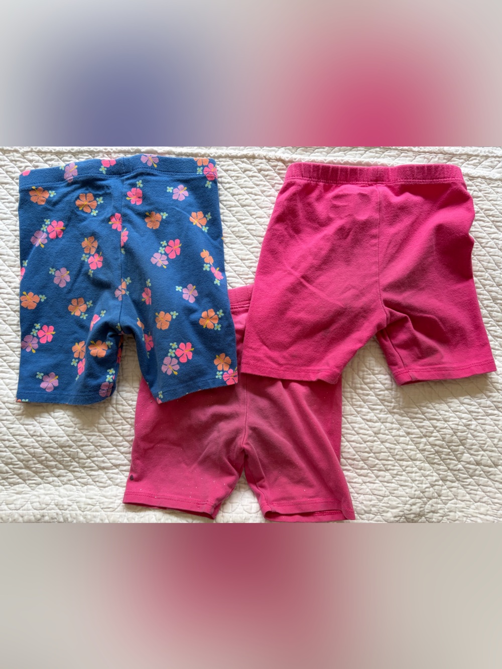 Girls cartwheel short lot 3T